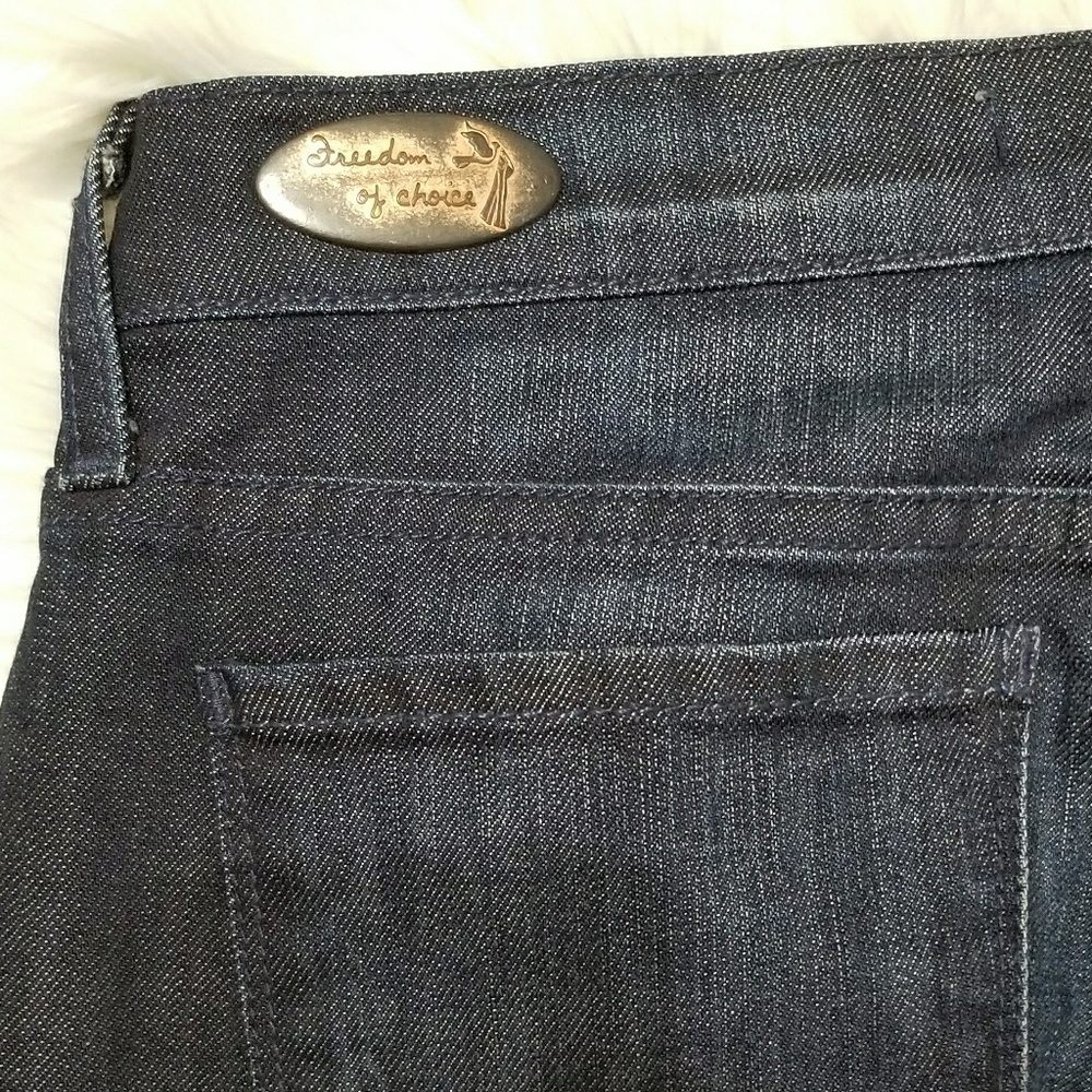 Anthropologie Freedom of choice wide leg jeans 28 - Picture 6 of 7